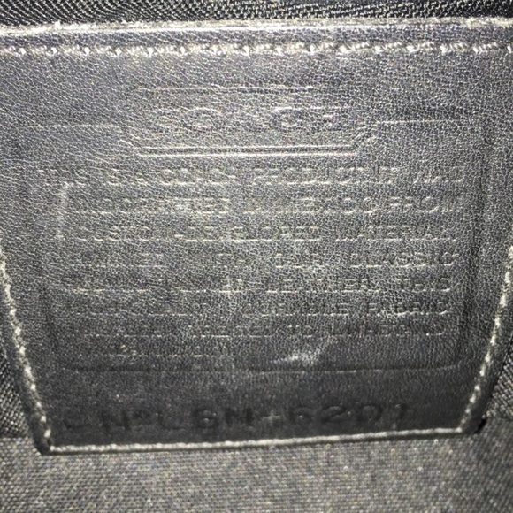 COACH • VTG Drop Handle Bucket Shoulder Tote Bag - Picture 8 of 8